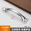 Puxador de Aço Inoxidável para Porta de Armário Puxador Espesso à Moda Antiga Luxo Leve Guarda-Roupa Porta de Madeira Puxador de Janela Puxador de Laço em Forma de Flor