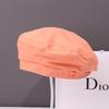 Boina nueva de primavera y otoño para mujer, estilo coreano, moderna, combinable con todo, sombrero de pintor pequeño que hace que la cara se vea pequeña, casual, sombrero de repartidor, sombrero de avance
