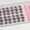 Pestañas Postizas Blink Wish Twin Rose Pestañas Perezosas de Tres Pasos Pestañas Segmentadas Estilo Denso Pestañas Agrupadas Oreja de Trigo Venta al por Mayor c