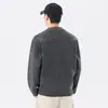 Suéter de Punto Falso Dos Piezas para Hombre 2026 Otoño Nuevo Bloque de Color Estilo Old Money Estilo Japonés Suéter Pulóver Abrigo Tendencia