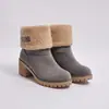 Comercio exterior deseo zapatos de mujer 2019 transfronterizo talla grande Invierno nuevas botas caña media transfronteriza dos formas de usar Europa y Estados Unidos cálido transfronterizo