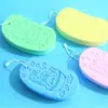 Toalha de Banho Infantil, Ferramenta de Esfoliação para Lama, Especial para Meninas Bebês, Esponja de Banho para Uso Doméstico, Esfoliador de Costas, Suave para a Pele