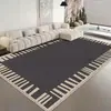 Alfombra Sala de Estar 2025 Nuevo Sofá Mesa de Café Manta Lujo de Alta Gama Accesible Felpudo Dormitorio Habitación Manta de Cama No Lavable y Limpiable