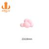 Nubes de arcoíris estéreo, funda para teléfono móvil, crema de emulación, pegamento, bolsa, accesorios de resina hechos a mano