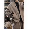 Chaqueta Cardigan de Invierno Gruesa con Forro de Polar para Mujer Sudadera de Polar con Chaqueta de Béisbol Nueva Ropa de Abrigo Top para Mujer