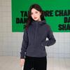 2025 Nueva Sudadera con Capucha de Terciopelo Ollie de Doble Cara, Chaqueta Ajustada Cortavientos con Forro Polar Engrosado, Top Deportivo para Mujer con Efecto Adelgazante