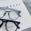 Gafas TR90 antiazules Cyber Celebrity con montura roja para montar en el mismo estilo, caja de tendencia de moda para estudiantes, cara lisa, lote mixto