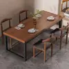 Mesa de comedor para el hogar una mesa cuatro sillas mesa de restaurante tienda de snacks tienda de barbacoa comercial mesa y silla para apartamento pequeño combinación de mesa