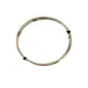 Fio de cobre quadrado revestido, enrolado à mão, niquelado, fio macio para DIY, pode ser usado para criar um efeito de cobre branco envelhecido, fio quadrado 185, fio de cobre branco, alta qualidade