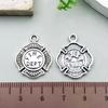 Accesorios para Joyería DIY Colgante de Extintor de Incendios Simulado Brigada de Bomberos Collar Pulsera Pendientes Llavero Colgante