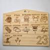 Dados de Haya de 12 Caras Dados Educativos Casuales Dados de Madera para Pareja de San Valentín Dados Poliédricos en Stock