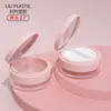 En Stock Estuche Compacto de Polvo de 20g con Tapa de Bisagra y Esponja, Material de Empaque para Maquillaje, Caja Rellenable para Polvo Suelto, Estuche Compacto de Polvo con Espejo