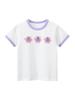 27home ropa infantil verano nuevo 2024 niñas camiseta de manga corta ropa de bebé tiembla vive una generación de cabello