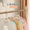 Perchero para ropa de bebés y niños pequeños, especialmente diseñado para secar ropa, adecuado para recién nacidos, niños pequeños y niños mayores, perchero antideslizante para uso doméstico