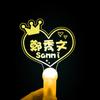 Zheng Xiuwen SAMMI Concerto Faixa de Cabelo Luminosa Personalizado Fluorescente Stick Fans Deve Apoiar Ajudando Sinal de Luz LED Portátil