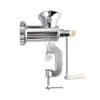 Ensacador de Linguiça Doméstico de Aço Inoxidável 304, Moedor de Carne Manual Pequeno, Máquina de Rechear Linguiça e Moer Pimenta, Moedor de Carne Grande