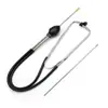 Estetoscopio de acero inoxidable para cilindros de coche dispositivo de diagnóstico de sonido anormal del motor detección de reparación de automóviles mantenimiento de automóviles tarjeta enchufable de estetoscopio de reparación de automóviles