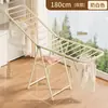 Tendedero de Ropa para el Hogar, Plegable y Extensible, para Colgar Ropa, Colchas y Zapatos, Tendedero Integrado para Balcón