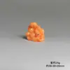 Raposa de Jade de Resina 3D Raposa de Nove Caudas Boneca Caixa Surpresa Decoração de Mesa de Carro Chaveiro Pingente de Bolsa