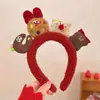 Linda Diadema de Felpa de Gatito con Lazo Rojo para Mujer Otoño e Invierno Diadema para Lavado Facial Diadema Navideña y de Año Nuevo