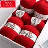 Fio de lã atacado fio de espessura média bola de fio para tricô à mão bola de fio de veludo para tricô diy feito à mão suéter de bebê cachecol infantil e de criança