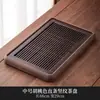 Bandeja de plástico de alta qualidade para chá com drenagem para uso doméstico, mesa de chá com armazenamento e bandeja de drenagem, conjunto de chá, bandeja de chá, conjunto para preparo a seco