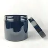 Frasco negro al por mayor 400g frasco de plástico PET ungüento ungüento Huichun limpiador desmaquillante máscara lodo embotellado