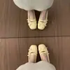 Zapatos de Salón Mary Jane con Lazo Delicado para Mujer 2026 Primavera Nuevos Versátiles para el Trabajo Suela Gruesa