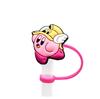Serie Kirby Dibujo Animado Cubierta para Popote Tapa para Popote Tapón de Polvo de Silicona Decoración Linda para Popote En Stock Listo Venta al por Mayor