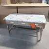 Escritório de aço inoxidável 304 fábrica limpa oficina livre de poeira laboratório mesa de computador com gaveta console espessado