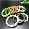 Venta Directa de Fábrica de Pulseras de Jade Multicolor, Joyería de Jade Sintético, Regalos de Jade, Regalos al por Mayor, Suministros para Vendedores Ambulantes, Verde