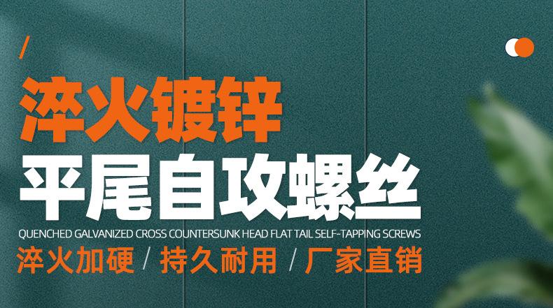 淬火镀锌十字沉头平尾自攻螺丝_01_01.jpg