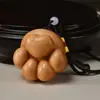 Souvenir de Navidad Talla en Madera de Ciprés Llavero Colgante Navideño Productos de Madera del Zodiaco de Dibujos Animados Dragón, Serpiente y Año del Caballo