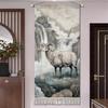 Nuevo Estilo Chino Sala de Estar Pintura de Tigre Entrada del Hogar Pintura Colgante Pintura Decorativa Tigre Bajando la Montaña Oficina Tigre Bajando la Montaña Pintura Tradicional China