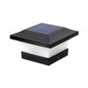 Lámpara de Cabeza de Columna Solar Transfronteriza Lámpara de Jardín Impermeable para Exterior Lámpara de Pilar para Puerta de Villa Lámpara de Cabeza de Columna de Estilo Chino Nuevo