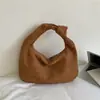 Bolsa Transversal Grande Capacidade de Axila Feminina 2026 Novo Estilo Preguiçoso Ins Casual para o Trabalho Bolsa de Ombro Único de Mão