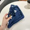 Fofa capa protetora plana de astronauta para iPad mini 4/5 com suporte portátil, fone de ouvido estéreo para iPad 5