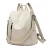 Mochila de piel de oveja con costura de sentido avanzado 2024 nueva mochila de viaje antirrobo para niñas mochila escolar multifuncional