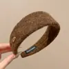 Nuevo y elegante pasador de pelo 2026, diadema de alta corona otoño/invierno, chic retro francés, moderno para el uso diario
