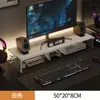 Elevador de Escritorio para Computadora de Escritorio Soporte para Monitor de Oficina Almacenamiento de Escritorio Estante para Laptop