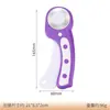 Huajiaji Cortador Rotativo de Tecido de 45mm Cortador Manual de Roda Cortador de Couro Cortador de Papel Corte de Linha Curva Ondulada