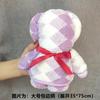 Toalha Estilo Urso Malha de Trama Coral Fleece Rombos Macia Absorvente de Água Acompanhamento de Feriado Presente de Casamento