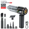 Aspirador de Pó para Carro Motor Sem Escovas Display LCD Aspirador de Pó Potente Portátil Sucção e Sopro Integrado Soprador Transfronteiriço