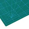Base de Corte Verde A2 Modelo Cóncavo y Convexo en Relieve Base de Corte Tablero para Grabado Artístico Tablero de Corte de Plástico Placa de Escala