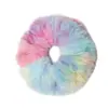 Scrunchies de Pelúcia Coloridos para Mulheres Outono e Inverno Comércio Exterior, Acessórios de Cabelo Amazon, Elásticos de Cabelo da Moda com Gradiente de Cor e Alta Elasticidade