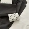 Cartera pequeña clásica de lunares estilo coreano para mujer, disponible en varios colores, suave y duradera, monedero tipo clutch para mujer estilo ins