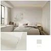 Fondo de Mesita de Noche de Dormitorio Color Sólido Papel Tapiz No Tejido Estilo Escandinavo Sala de Estar Pared de Fondo de TV Papel Tapiz Casa Entera Color Liso