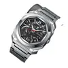 2025 Nuevo Reloj Deportivo Versátil para Hombre con Correa de Acero Negocio Casual Mecánico Cuarzo Reloj Venta al por Mayor