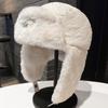 Gorro de invierno para ciclismo al aire libre, resistente al viento y al frío, con protección auditiva, cálido, de felpa, Lei Feng, para niños, con forro polar, de algodón grueso del noreste.