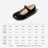 Sapatos de Couro Snuffy Kidsren para Meninas Sapatos de Princesa Preto 2026 Outono Novo Sapatos de Solado Macio para Meninas Pequenas